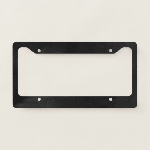 Create a Custom License Plate Frame