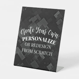 Create a Custom Pedestal Sign