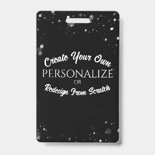 Create a Custom Personalized Badge
