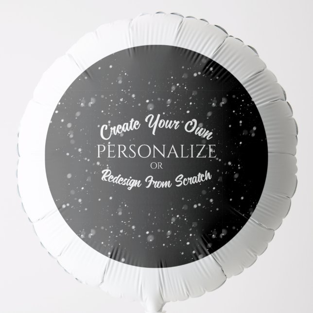 Create a Custom Personalized Balloon (Front)
