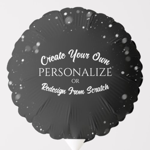 Create a Custom Personalized Balloon