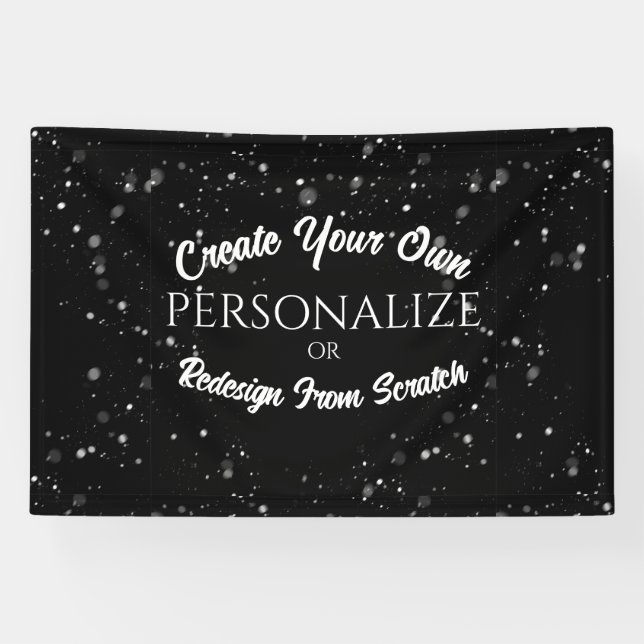 Create a Custom Personalized Banner (Horizontal)