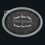 Create a Custom Personalized Belt Buckle<br><div class="desc">Create your own custom stuff including personalized clothing and accessories, promotional products for your small business, custom color wedding gifts and favors, event decor and more by adding your own text and design elements and choosing your favorite fonts, colors and styles. Or, redesign this item entirely from scratch by replacing...</div>