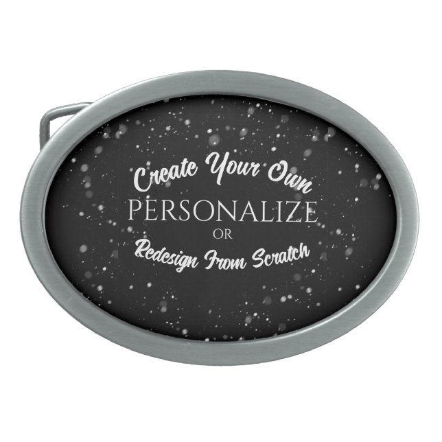 Create a Custom Personalized Belt Buckle (Front)