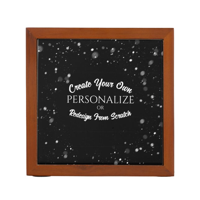 Create a Custom Personalized Desk Organizer (Front)
