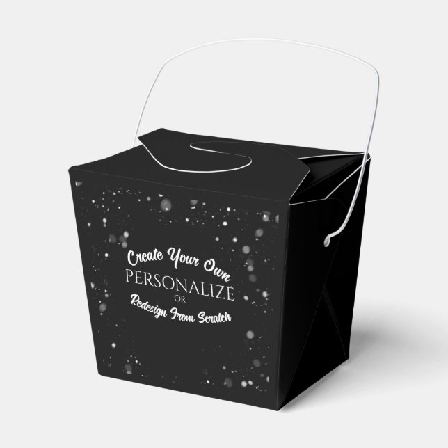 Create a Custom Personalized Favor Boxes (Front Side)