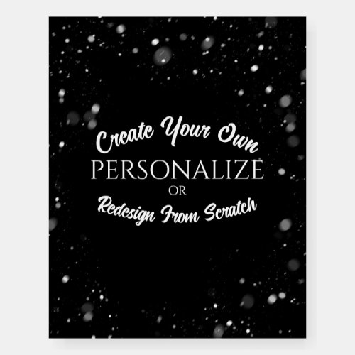 Create a Custom Personalized Foam Board