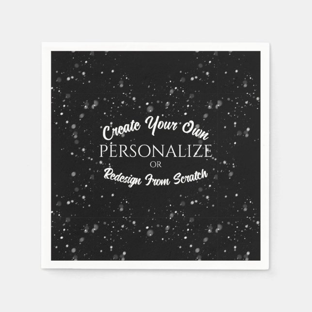 Create a Custom Personalized Napkins (Front)