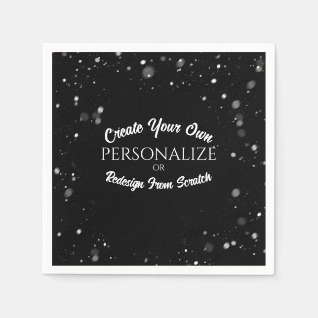 Create a Custom Personalized Napkins (Front)