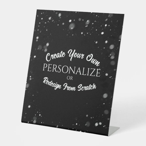 Create a Custom Personalized Pedestal Sign