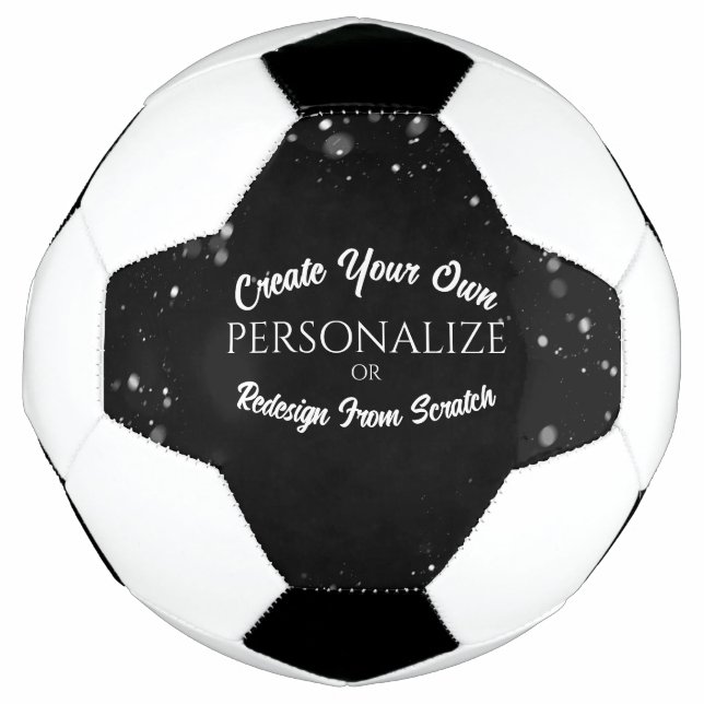 Create a Custom Personalized Soccer Ball (Front)