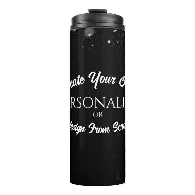 Create a Custom Personalized Thermal Tumbler (Front)