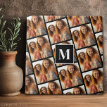 Create a Custom Photo Collage - 1 Photo Monogram Ceramic Tile<br><div class="desc">Use your favorite photo or pictures to make a fun keepsake to share with friends.</div>