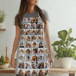 Create a Custom Photo Collage with 18 Photos Apron<br><div class="desc">Use your favorite photo or pictures to make a fun keepsake to share with friends.</div>