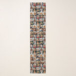 Create a Custom Photo Collage with 18 Photos Scarf<br><div class="desc">For best results,  crop photos into squares before uploading. Use your favorite photo or pictures to make a fun keepsake to share with friends. This includes a combination of your 18 favorite pictures. Other combinations are available in our store.</div>