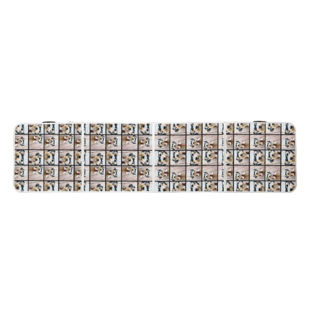 Create a Custom Photo Collage with 4 Photos Beer Pong Table (Top)