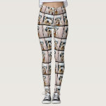 Create a Custom Photo Collage with 4 Photos Leggings<br><div class="desc">Use your favorite photo or pictures to make a fun keepsake to share with friends.</div>