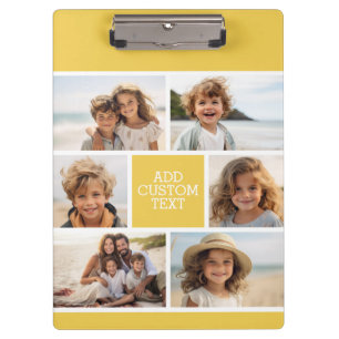 Create a Custom Photo Collage with 6 Photos Clipboard