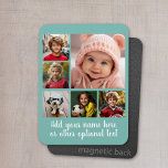 Create a Custom Photo Collage with 6 Photos Magnet<br><div class="desc">Use your favorite photo or pictures to make a fun keepsake to share with friends.</div>