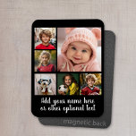 Create a Custom Photo Collage with 6 Photos Magnet<br><div class="desc">Use your favorite photo or pictures to make a fun keepsake to share with friends.</div>