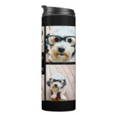 Create a Custom Photo Collage with 6 Photos Thermal Tumbler (Rotated Right)