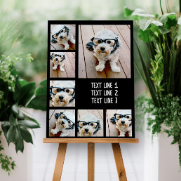 Create a Custom Photo Collage with 7 Photos - Text Foam Board