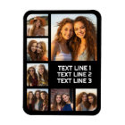 Create a Custom Photo Collage with 7 Photos - Text