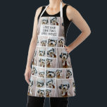 Create a Custom Photo Collage with 8 Photos Apron<br><div class="desc">Use your favorite photo or pictures to make a fun keepsake to share with friends.
 For best results,  use photos that have been cropped into squares before uploading. If you need to adjust the pictures,  click on the customize tool to make changes.</div>