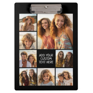 Create a Custom Photo Collage with 8 Photos Clipboard