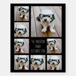 Create a Custom Photo Collage with 8 Photos Foam Board