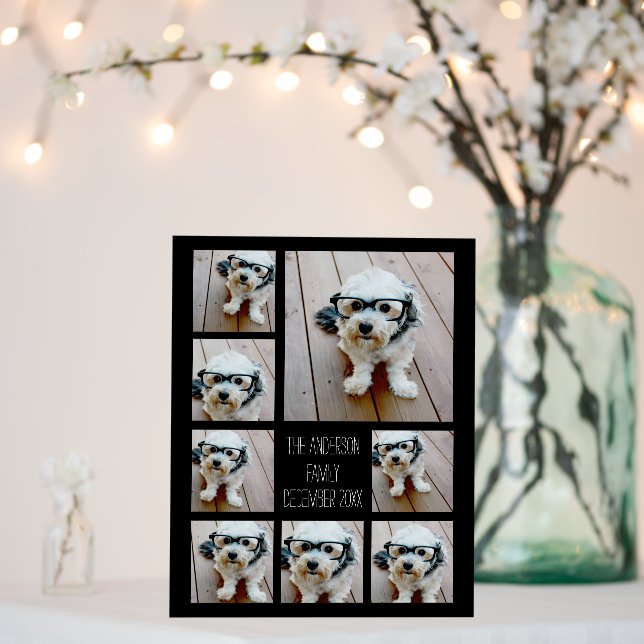 Create a Custom Photo Collage with 8 Photos Foam Board (In Situ (Wedding))