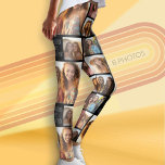Create a Custom Photo Collage with 8 Photos Leggings<br><div class="desc">Use your favorite photo or pictures to make a fun keepsake to share with friends.</div>