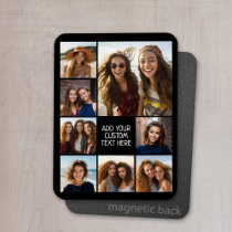Create a Custom Photo Collage with 8 Photos Magnet