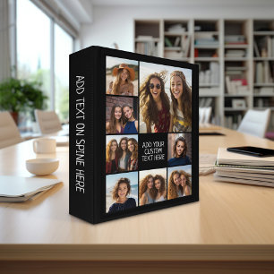 Create a Custom Photo Collage with 8 Photos Mini Binder