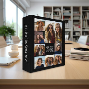 Create a Custom Photo Collage with 8 Photos Mini Binder