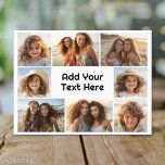 Create a Custom Photo Collage with 8 Photos Postcard<br><div class="desc">Use your favorite photo or pictures to make a fun keepsake to share with friends.</div>