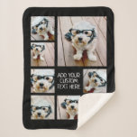 Create a Custom Photo Collage with 8 Photos Sherpa Blanket Create a Custom Photo Collage with 8 Photos Sherpa Blanket
