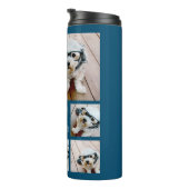 Create a Custom Photo Collage with 8 Photos Thermal Tumbler (Rotated Right)