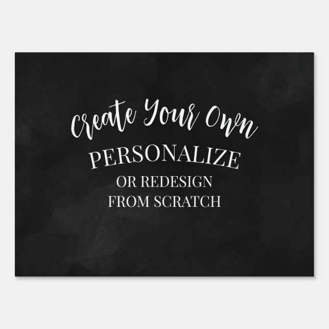 Create a Custom Sign (Front)