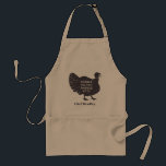 Create A Custom Text Turkey Thanksgiving Adult Apron<br><div class="desc">Enjoy being creative this Thanksgiving with this customized text turkey kitchen apron. It features a turkey silhouette with your own unique words contained inside. Use the customization function to change the font size, font type, and spacing. Also, remember you can also use the transfer this design feature to transfer this...</div>
