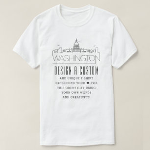 Create A Custom Washington DC Themed T-Shirt