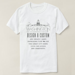 Create A Custom Washington DC Themed T-Shirt