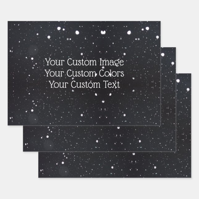 Create a Custom Wrapping Paper Sheets (Set)