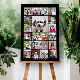 Create a Funky Photo Collage with 21 Photos Foam Board