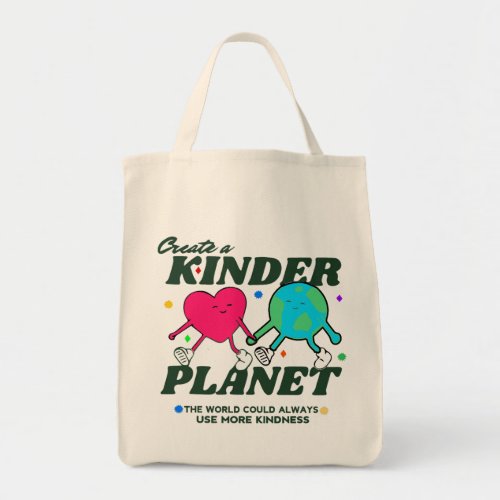 Create A Kinder Planet Earth Day Tote Bag