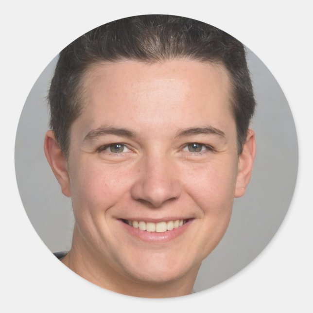 Create a Life You Love Classic Round Sticker (Front)