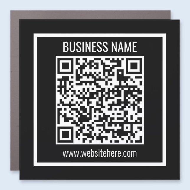 Create a Modern QR code Instantly  Car Magnet (Creator Uploaded)