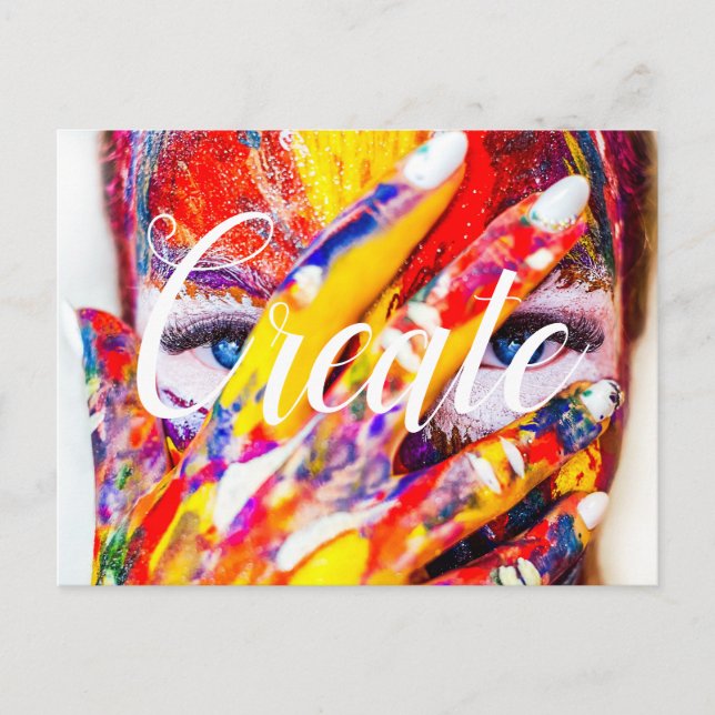 Create / A Motivational Postcard (Front)