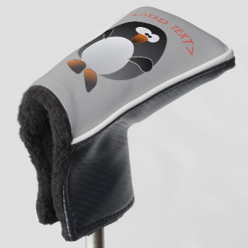 Create A Penguin Golf Golf Head Cover by Iverson_Designs at Zazzle