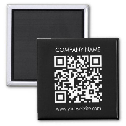 Create a QR code instantly Modern simple design Magnet